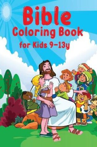 Cover of Bible Coloring Book for Kids