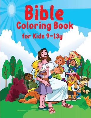 Book cover for Bible Coloring Book for Kids