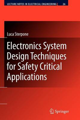 Cover of Electronics System Design Techniques for Safety Critical Applications