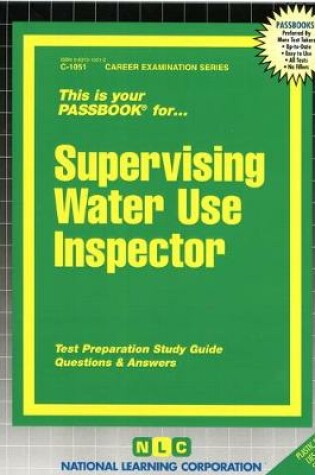 Cover of Supervising Water Use Inspector