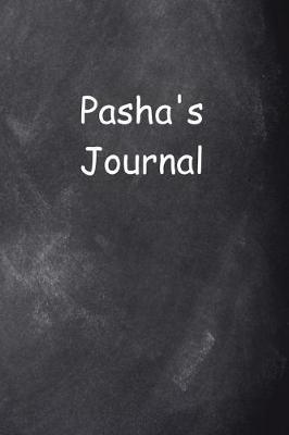 Book cover for Pasha Personalized Name Journal Custom Name Gift Idea Pasha