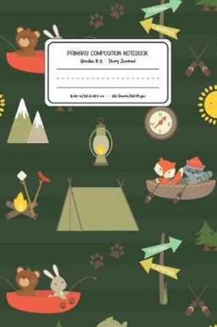 Cover of Primary Composition Notebook Grades K-2 Story Journal