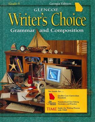 Book cover for Writer's Choice, Grade 9, Georgia