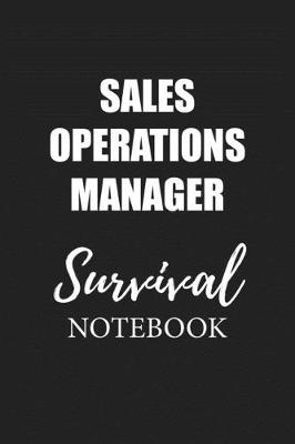 Book cover for Sales Operations Manager Survival Notebook