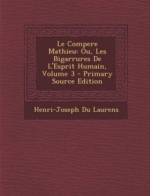 Book cover for Le Compere Mathieu