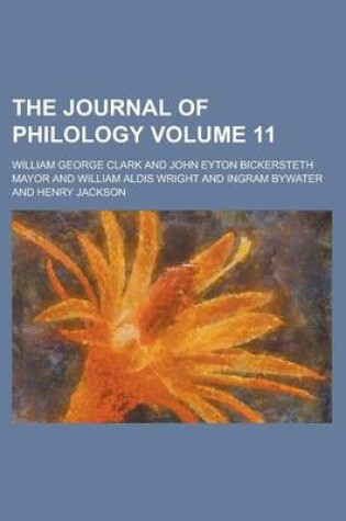 Cover of The Journal of Philology Volume 11