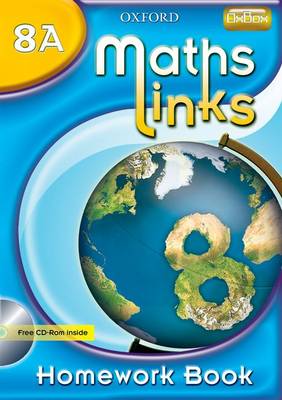 Book cover for MathsLinks: 2: Y8 Homework Book A