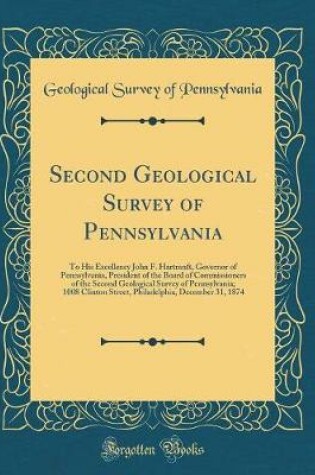 Cover of Second Geological Survey of Pennsylvania