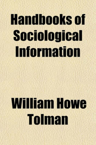 Cover of Handbooks of Sociological Information