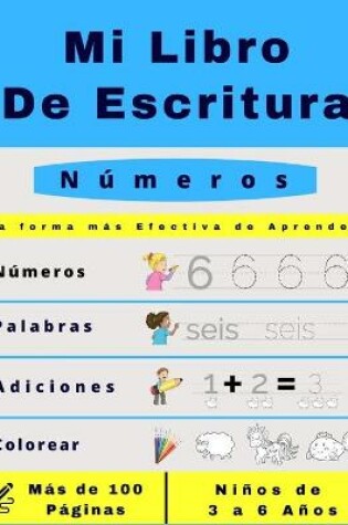 Cover of Mi Libro De Escritura Numeros