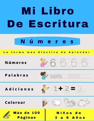 Cover of Mi Libro De Escritura Numeros