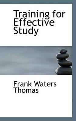 Book cover for Training for Effective Study