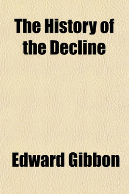 Book cover for The History of the Decline