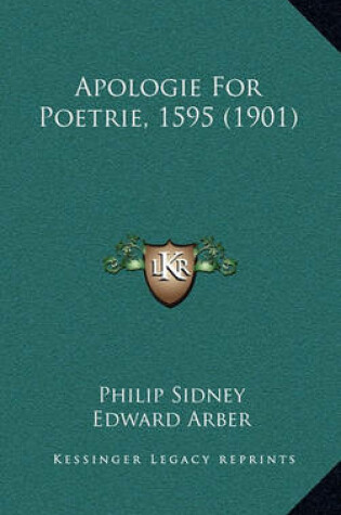 Cover of Apologie for Poetrie, 1595 (1901)
