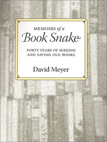 Book cover for Memoir of a Book Snake