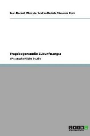 Cover of Fragebogenstudie Zukunftsangst