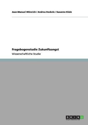 Book cover for Fragebogenstudie Zukunftsangst