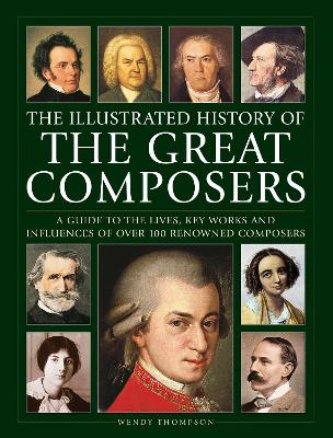 Book cover for Great Composers, The Illustrated History of