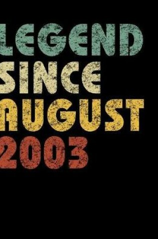 Cover of Legend Since August 2003