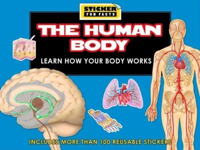 Book cover for Sticker Fun Facts: The Human Body