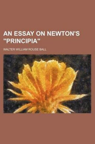 Cover of An Essay on Newton's Principia