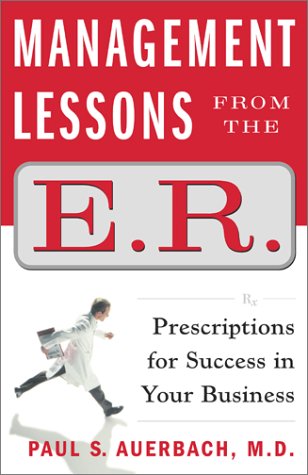 Book cover for Management Lessons from the E.R.