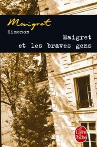 Cover of Maigret et les braves gens