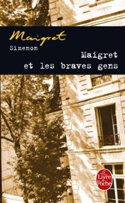 Book cover for Maigret et les braves gens