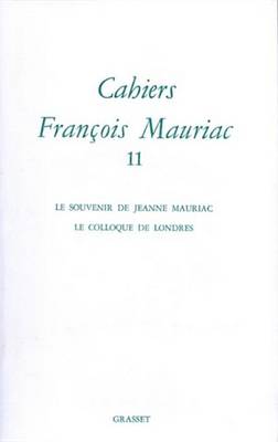 Book cover for Cahiers Numero 11