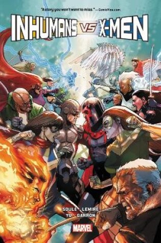 Cover of Inhumans Vs. X-men