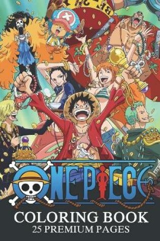 Cover of One Piece Coloring Book