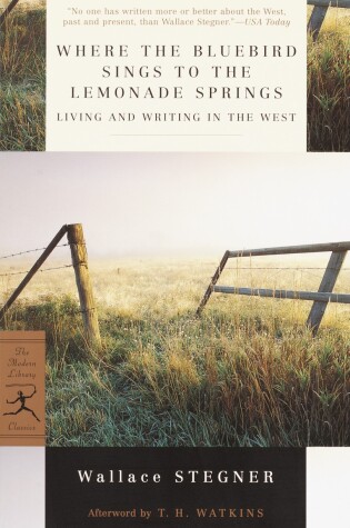 Cover of Where the Bluebird Sings to the Lemonade Springs