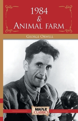 Book cover for 1984, Animal Farm