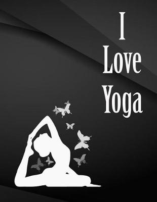 Book cover for I love Yoga.