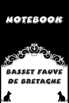 Book cover for Basset Fauve de Bretagne Notebook