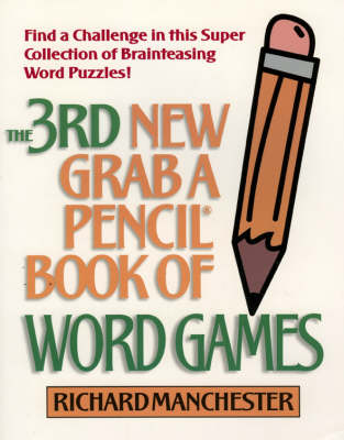 Book cover for 3rd New Grab A Pencil Book of Word Games