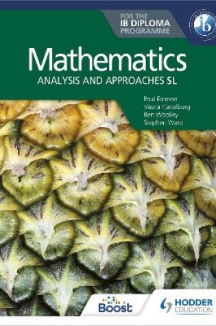Cover of Mathematics for the IB Diploma: Analysis and approaches SL