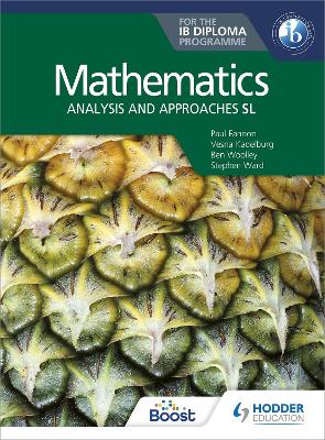 Book cover for Mathematics for the IB Diploma: Analysis and approaches SL