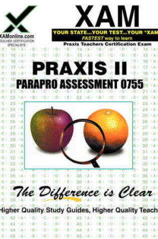 Cover of Praxis Parapro Assessment 0755