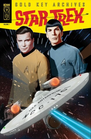 Book cover for Star Trek: Gold Key Archives Volume 1