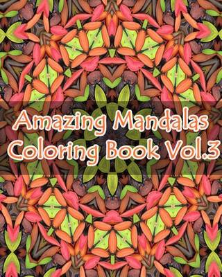 Book cover for Mandalas Coloring Book for Beginners Vol.3