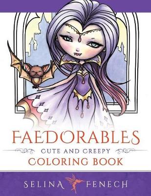 Book cover for Faedorables: Cute and Creepy Coloring Book