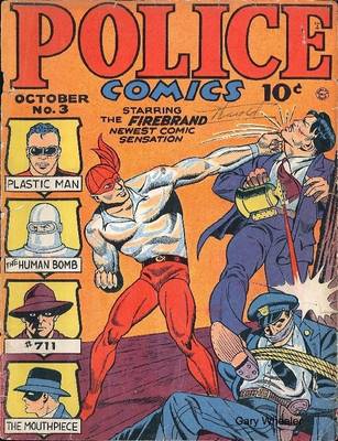 Book cover for Police Comics - Boss Slaine, Traitor