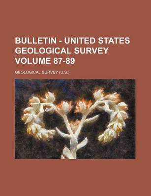 Book cover for Bulletin - United States Geological Survey Volume 87-89