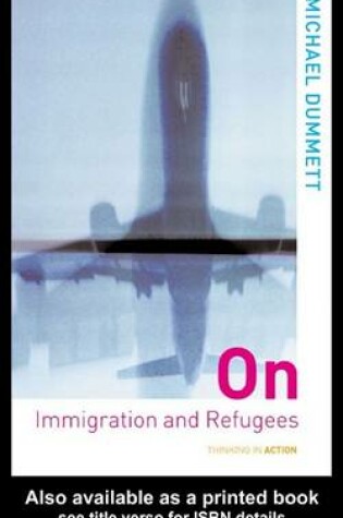 Cover of On Immigration and Refugees