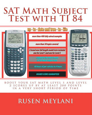 Book cover for SAT Math Subject Test with TI 84