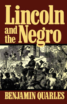 Book cover for Lincoln And The Negro