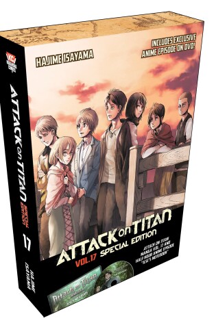 Cover of Attack On Titan 17 Special Edition W/dvd