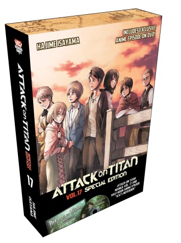Book cover for Attack On Titan 17 Special Edition W/dvd