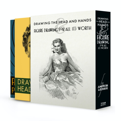 Book cover for Drawing the Head and Hands & Figure Drawing (Box Set)
